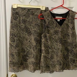 Casual Corner 2-piece skirt set